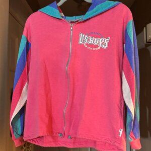 Vintage US Boys For Girls Zip Up Hoodie